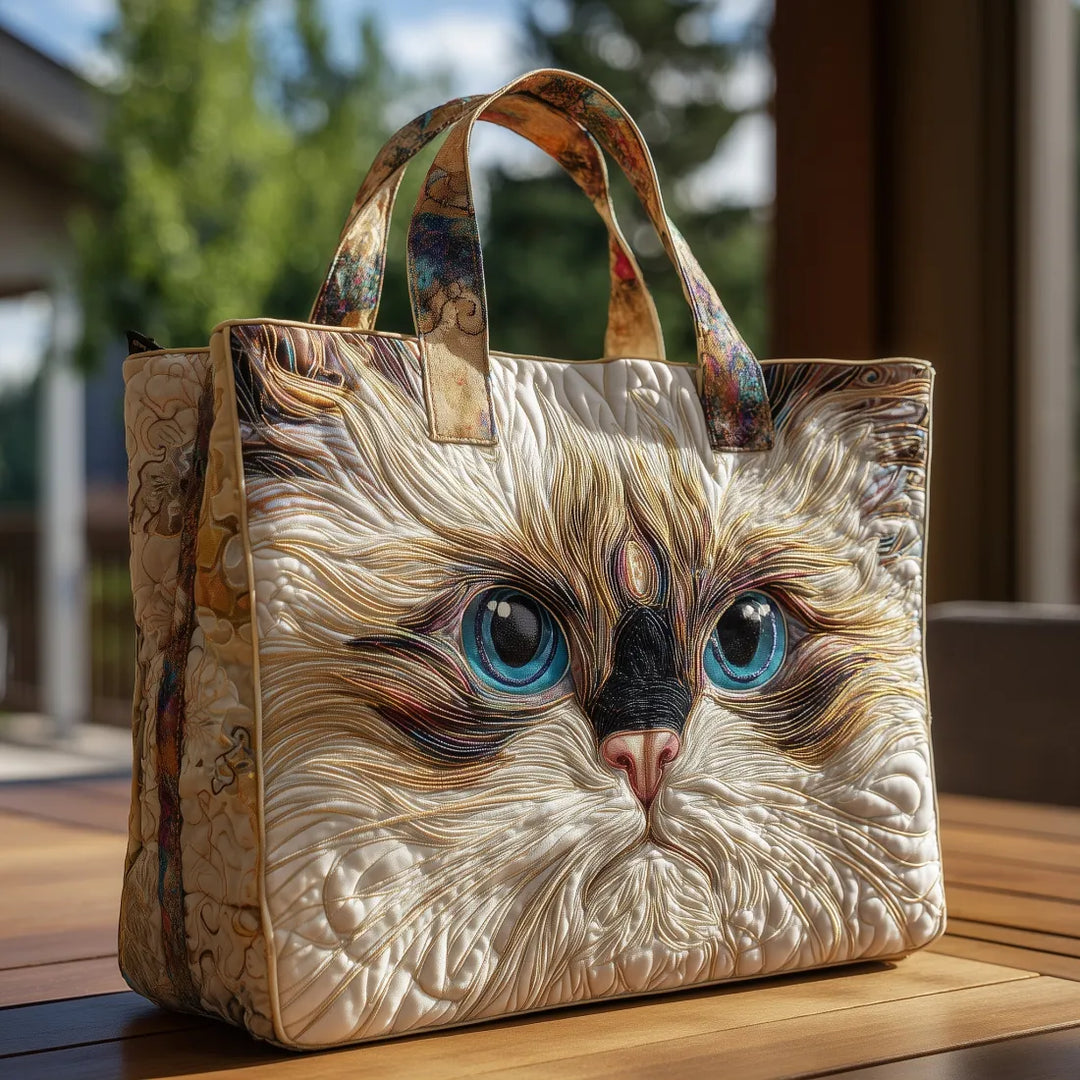 Sak Artisanal - Bílá Kočka s Modrýma Očima