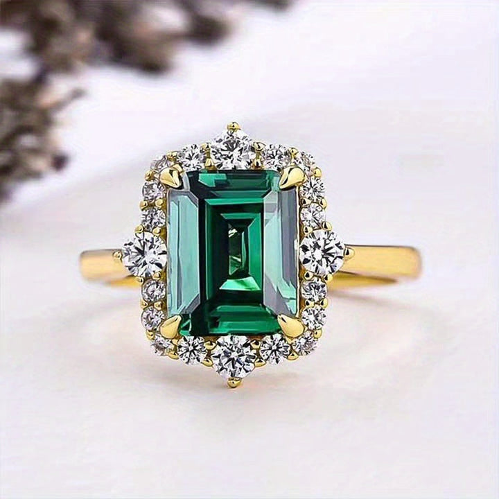 Émeraude Royale - Elegantní Prsten