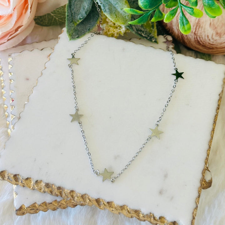 Choker Collier s Přívěskem Hvězda Dainty Stella