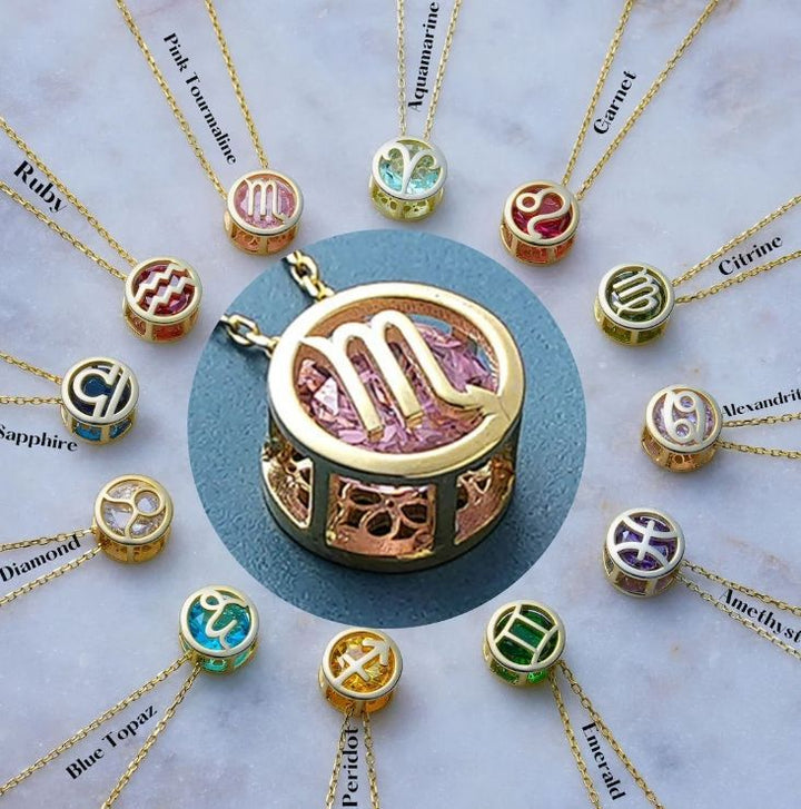 Oboustranný náhrdelník Zodiac