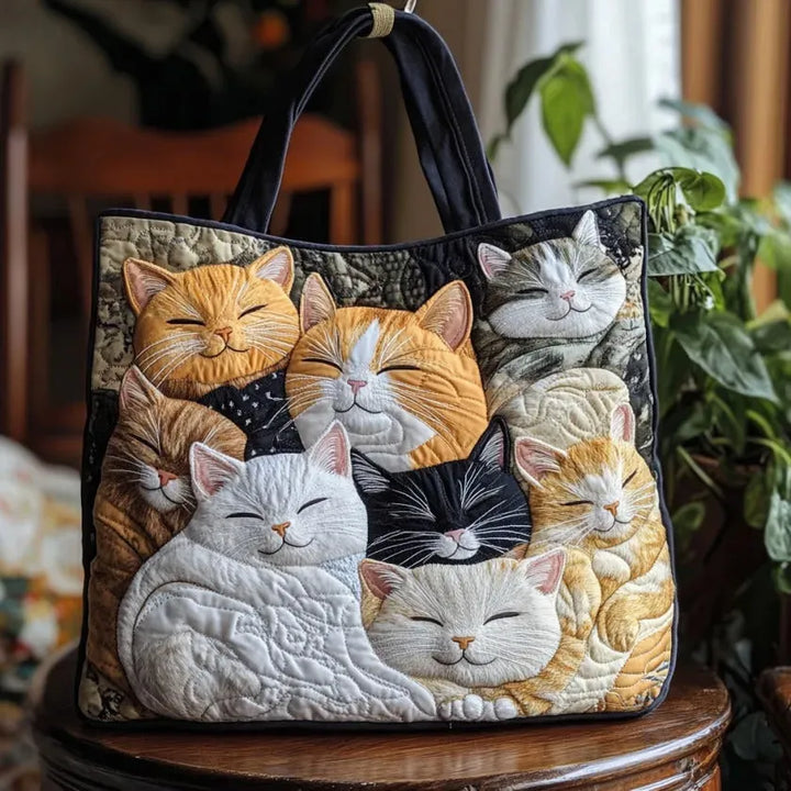 Kabelka Artisanal Matelassé - Spící Koťátka
