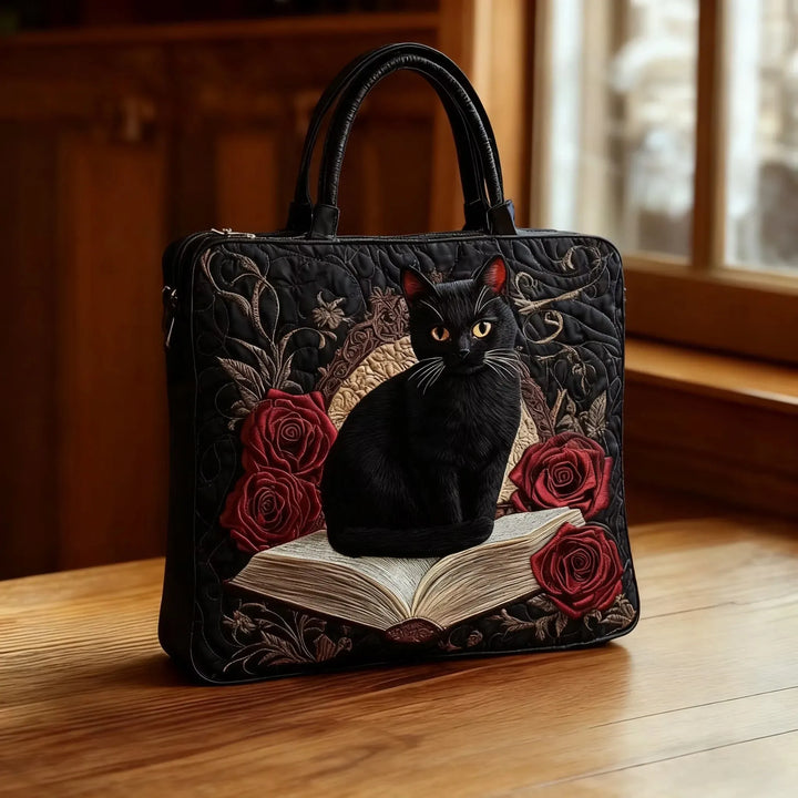 Sako Artisanal Matelassé - Černá kočka na knihách