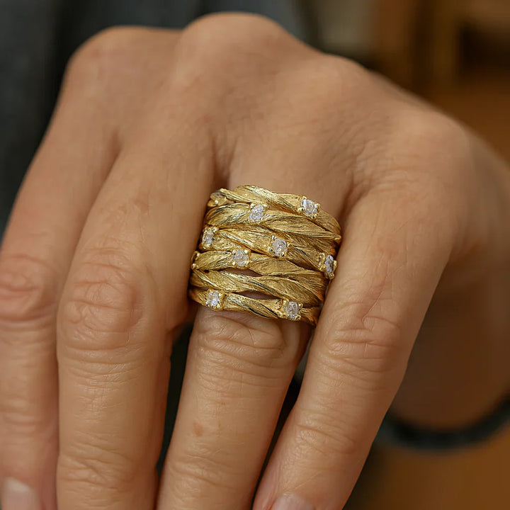 Vintage Zlatý Prsten