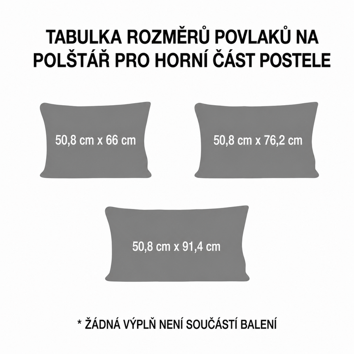 Polštářový Povlak Prošívaný - Zasněžený Úkryt