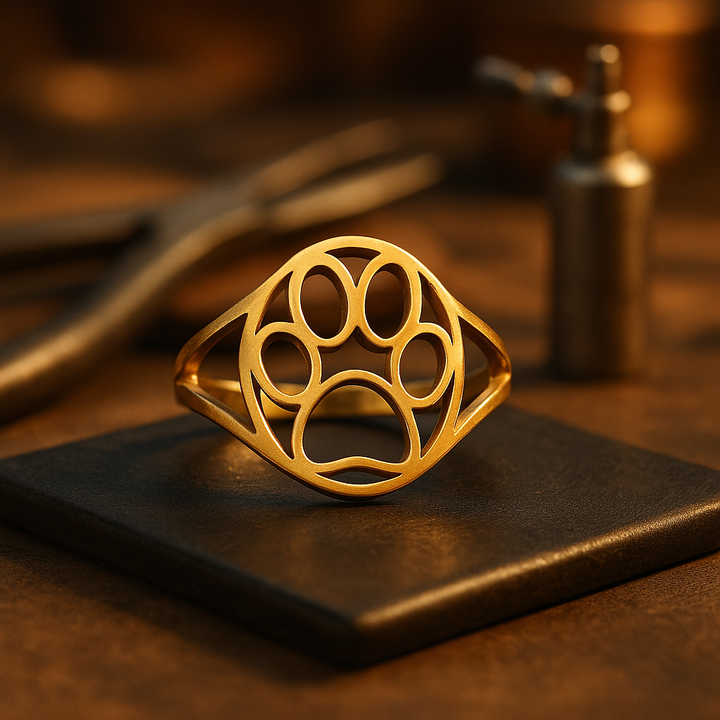 Prsten Open Paw: elegantní a lehký