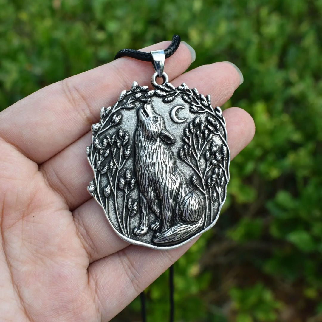 Loup Lunaire Pendentif - Kolíček Duchovního Zvířete
