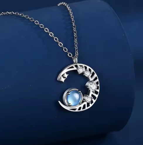 Náhrdelník Pendentif Lunary – Měsíční Kámen