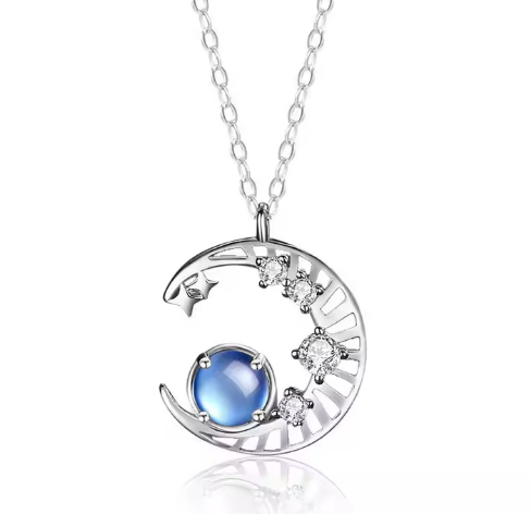 Náhrdelník Pendentif Lunary – Měsíční Kámen