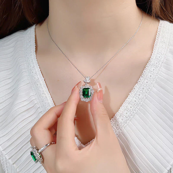 Collier Giselle – Smaragdový kámen