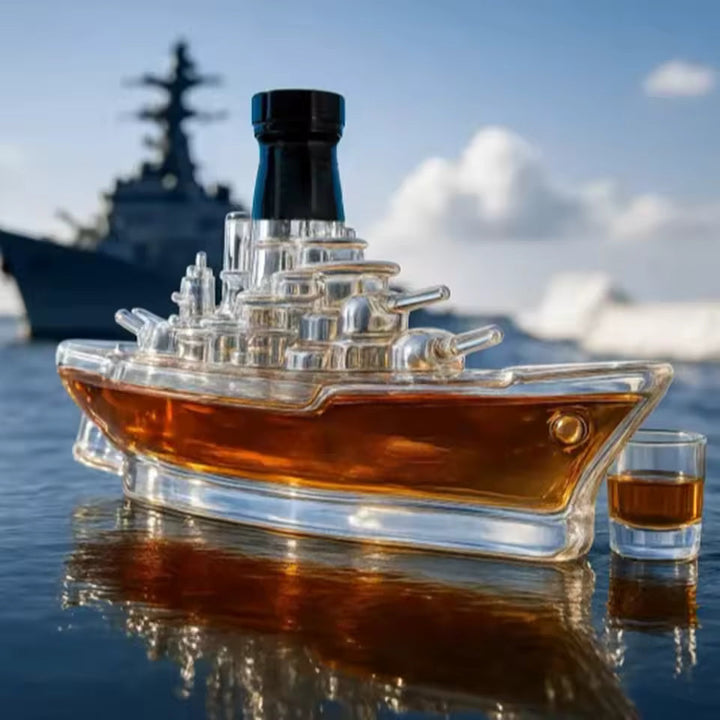 Vojenská láhev whisky