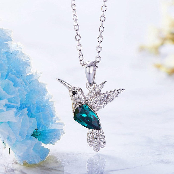 Náhrdelník Hummingbird Sparkle se zirkony