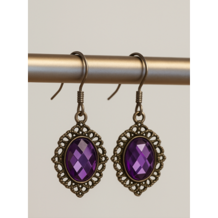 Náušnice Amethyst Yara