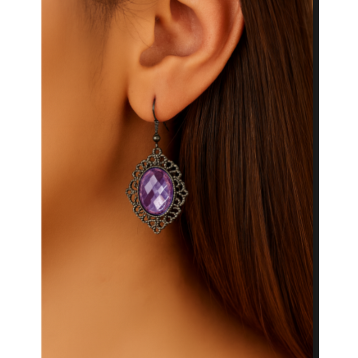 Náušnice Amethyst Yara