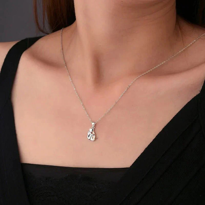 Hug Pendentif Náhrdelník s Dárkovými Náušnicemi