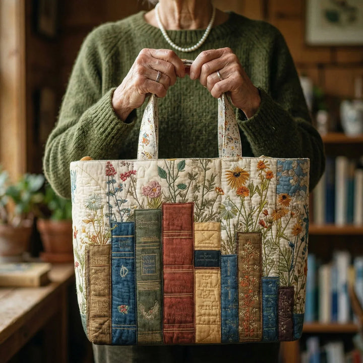 Sac Artisanal Matelassé - Knihy a Květiny