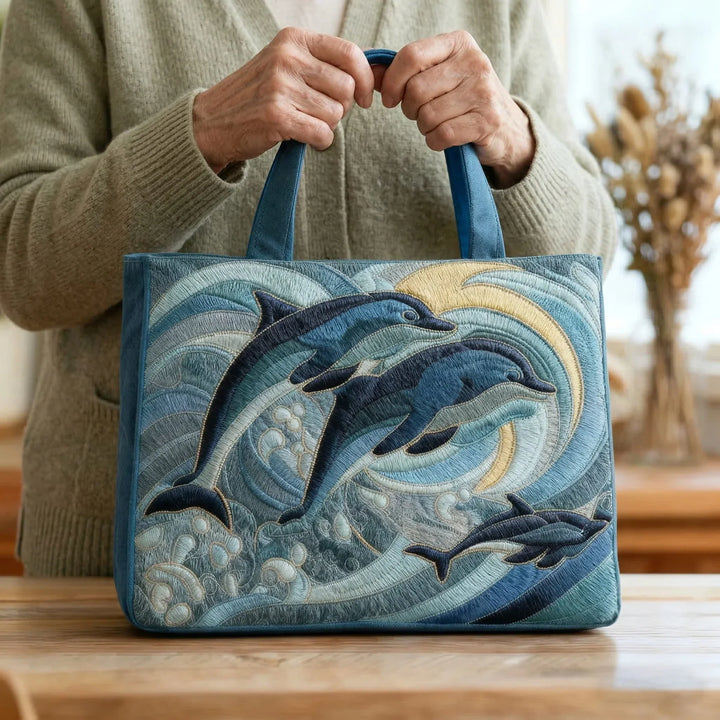 Taška Artisanal - Delfín z oceánu