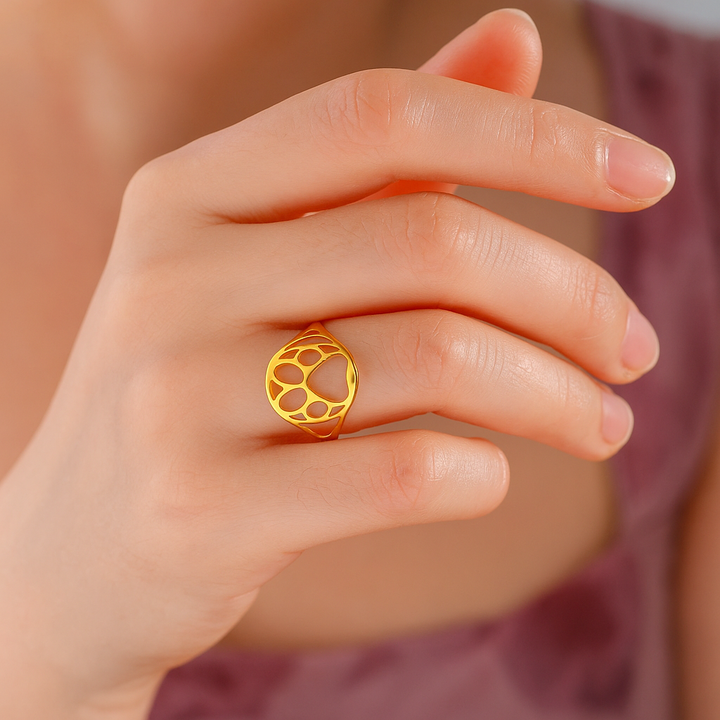 Otevřený Prsten z Nerezové Oceli – Elegantní a Lehký