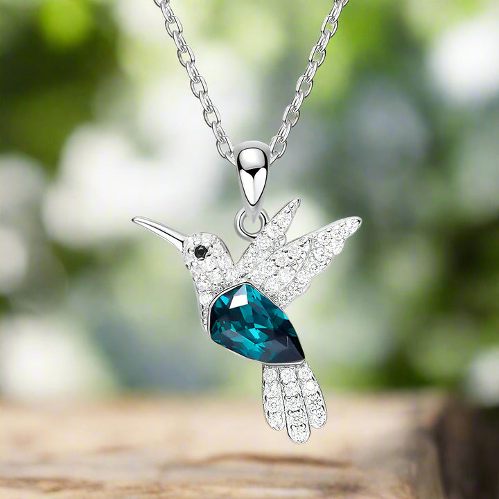 Náhrdelník Hummingbird Sparkle se zirkony