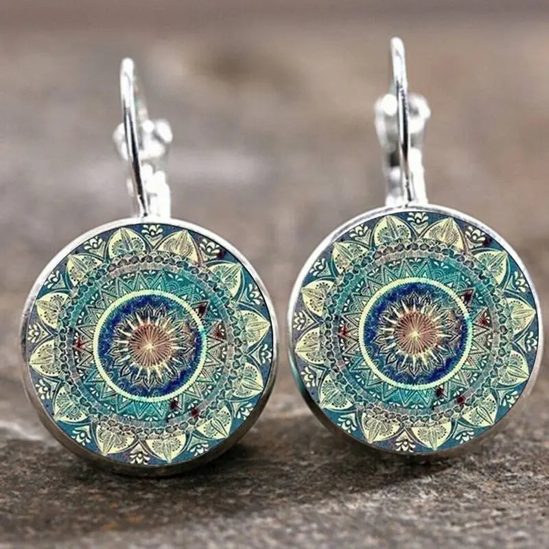 Náušnice Ronde Mandala Vintage