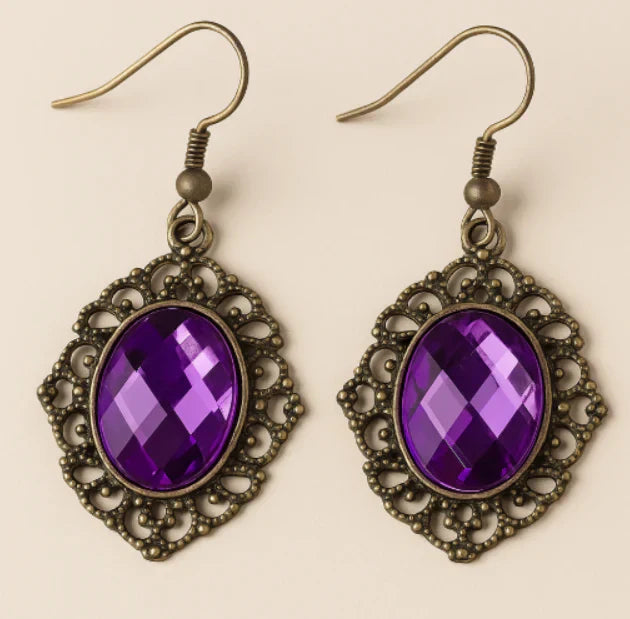 Náušnice Amethyst Yara